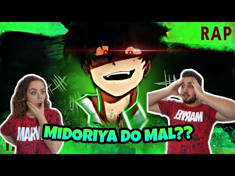 REACT- TENHAM MEDO, PORQUE EU ESTOU AQUI - Midoriya Rap (Versão Sombria) | Takeru