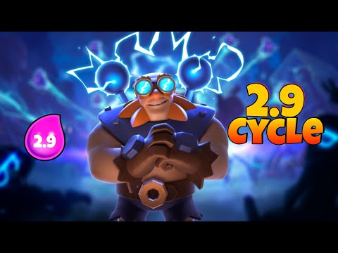 Best 2.9 Electro Giant Cycle God Bettle || Clash Royale