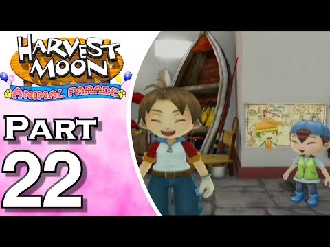 Let's Play Harvest Moon: Animal Parade (Gameplay + Walkthrough) Part 22 - Watery Cave