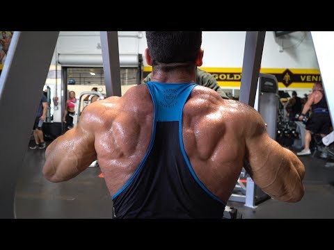 Sergi Constance Olympia Vlog 14 days out Entrenamiento de Espalda y triceps