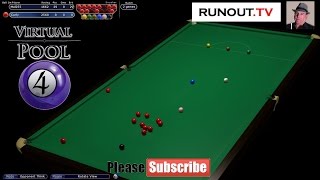 Virtual Pool 4 - #18 Snooker - Best of 3 Frame Match vs Curley