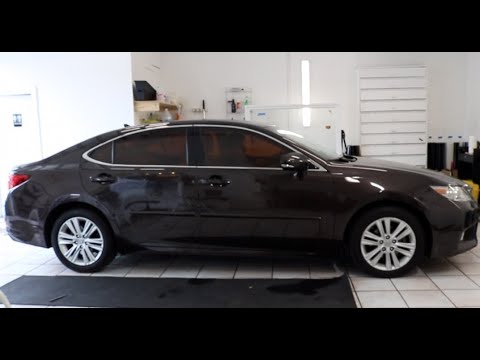 Tinting A Lexus ES350 with 20% Golden Brown Tint