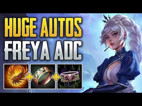 HER AUTOS CHUNK! Freya ADC Gameplay (SMITE Conquest A-Z)