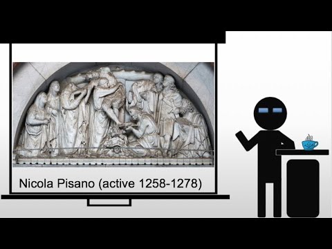 Nicola and Giovanni Pisano Annunciation Nativity and Adoration of the Shepherds