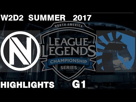 NV vs TL | Game 1 | HIGHLIGHTS | NA LCS SUMMER 2017 | Team Envy vs Team Liquid