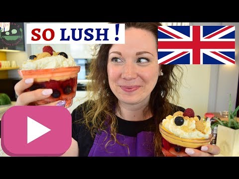 ENGLISH FRUIT TRIFLE RECIPE | The Best British Dessert