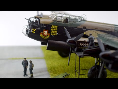 Revell Lancaster B.Mk.III - 1/72 Scale Diorama - Preview