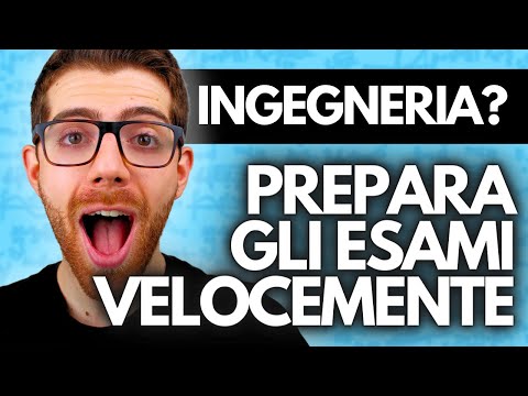 INGEGNERIA: come preparare gli ESAMI da 30 e LODE 🤯