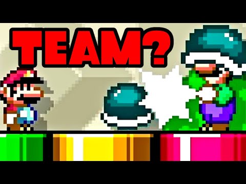 Super Mario Maker 2 Multiplayer Co-OP with Randoms O_o #216