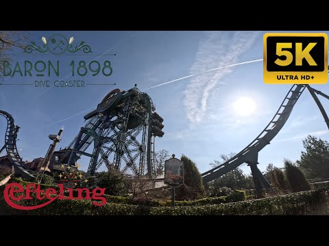 Baron 1898 Front Seat Pov - Efteling - 5K60FPS