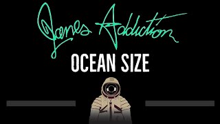 Jane&#39;s Addiction • Ocean Size (CC) 🎤 [Karaoke] [Instrumental Lyrics]