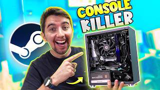 Cansei de esperar: montei uma STEAM MACHINE em casa! (+ Instalação SteamOS)