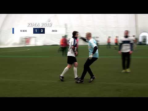 LIGA BEMOWSKA / ZIMA 2019 / KOLEJKA 1. / FC DEVS - ZNISTA