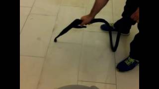 PULIZIA FUGHE PAVIMENTI CON VAPORE SECCO A 150 GRADI