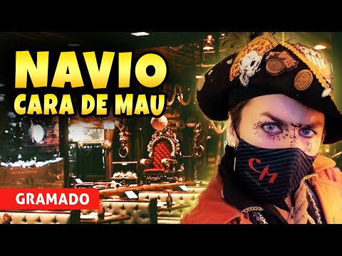 SUBTITLE: Evil Face: Ship or Port? The best Themed Pizzeria in Gramado!