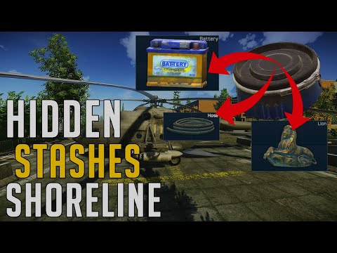 Hidden Stashes on Shoreline - An excellent alternative to make money - Escape From Tarkov