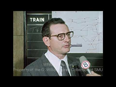 Plans For Amtrak and Union Station in Dallas - October 1972