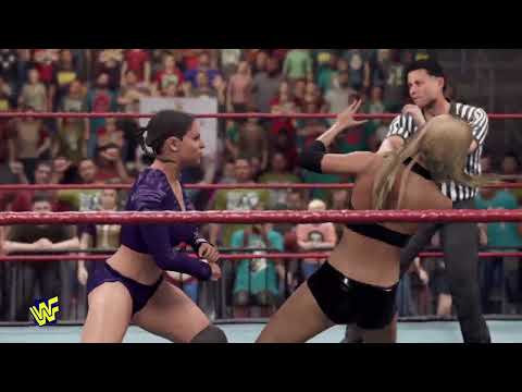 WWE 2K22 Ivory vs. Stacy Keibler | WWF Universe