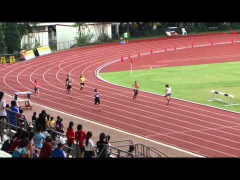 Day 4 - 200m B Girls Heat 2 (National School 2013)