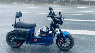Doing over 80 mph on the highway with Will Mason Cruiser C1 Pro X