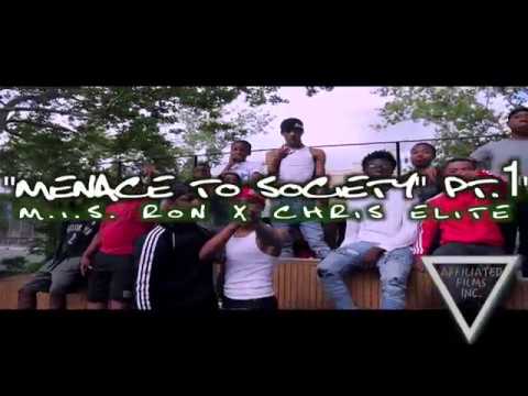 M.I.S Ron X Chris Èlite - "Menace 2 Society Pt. 1" (Official Music Video) [Shot By @affiliatedfilms]
