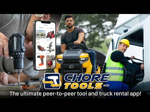 CHORE TOOLS: Rent Out Ur Tools
