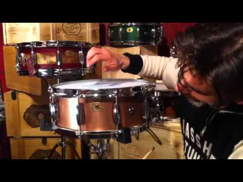 New Masshoff Snare Drum, 14x5,5 copper plated