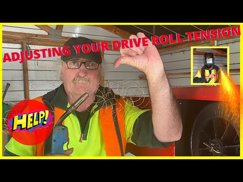 adjusting your drive roll tension