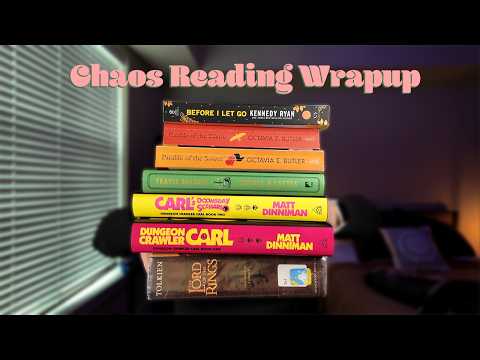 Fiction Reading Wrap-up - Featuring: Parable of the Sower, Kennedy Ryan, DCC, Lord of the Rings,