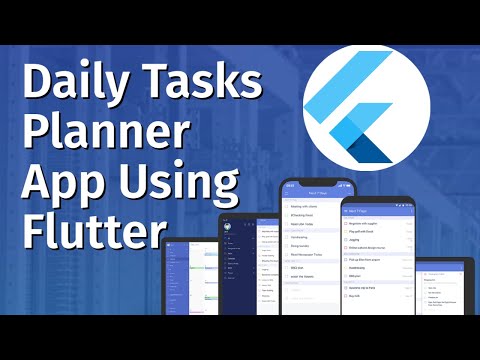 Daily Tasks Planner | Built an App Using Flutter Framework Part 2
