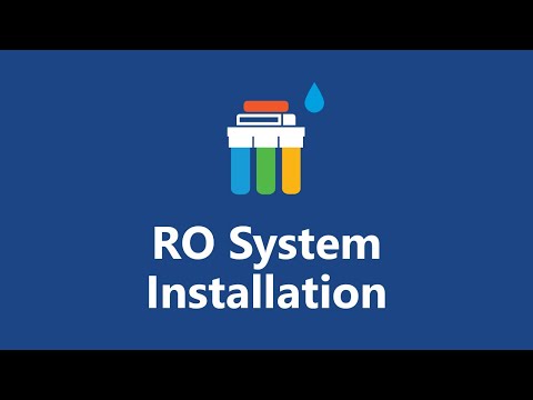 Express Water Reverse Osmosis System Installation