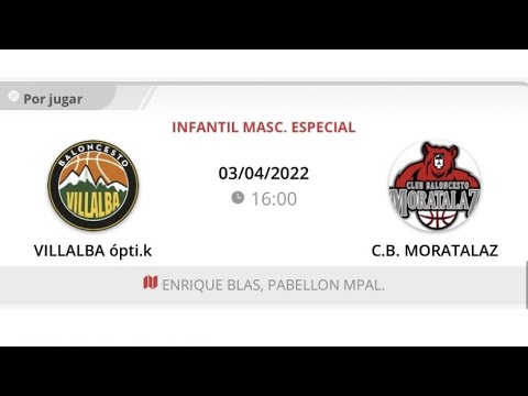 Infantil masc 08 B VILLALBA OPTI.K - MORATALAZ