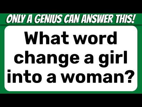 🔥ONLY A GENIUS CAN PASS THIS QUIZ | Can You Solve These 15 Tricky Riddles?