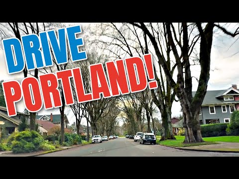 Portland Oregon Driving Tour: West Side, Downtown, East Side