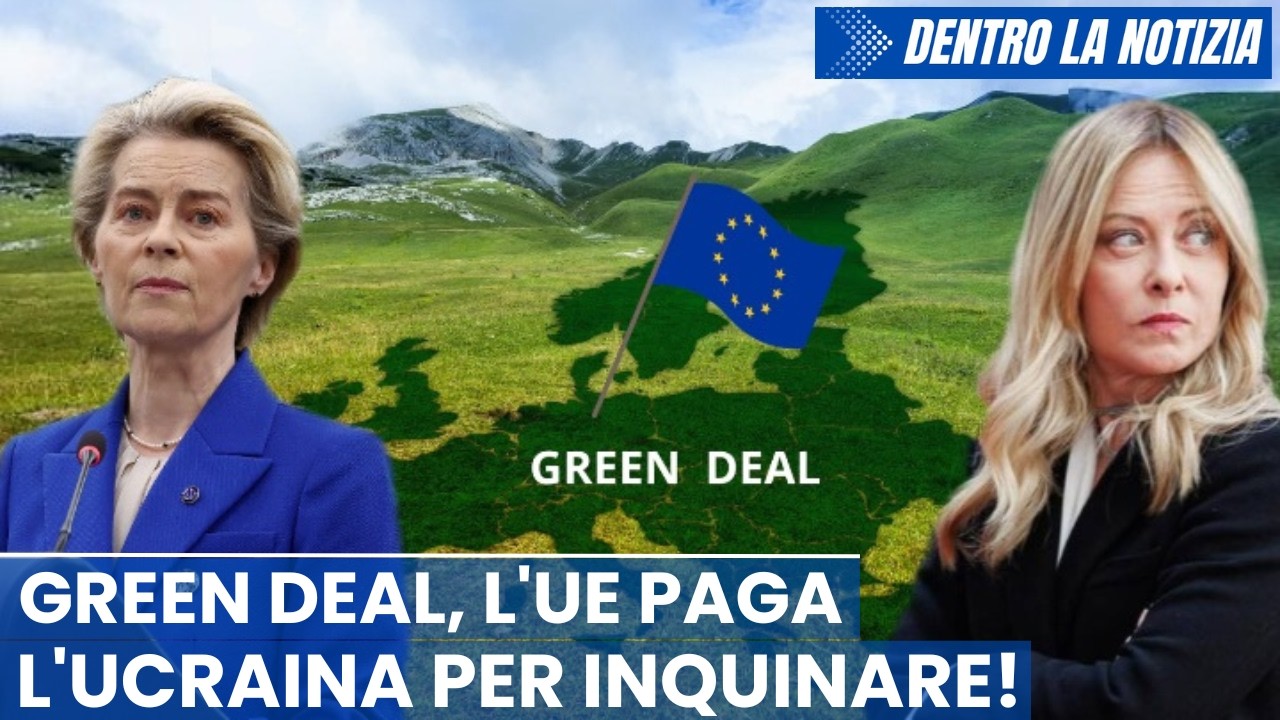 Green Deal: guerra in Ucraina produce 250.000 tonnellate CO2 al giorno e l'UE paga per prolungarla!