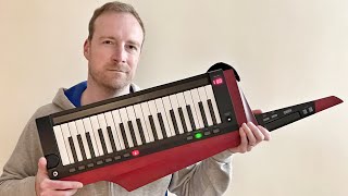 Video thumbnail for Korg RK100S2 Review - Can a guitarist play keytar? by David Addis