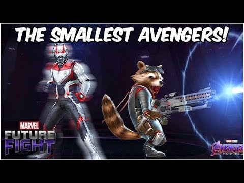 Ant-Man & Rocket Raccoon ENDGAME Uniforms! Infinity War Upgrades!? - Marvel Future Fight