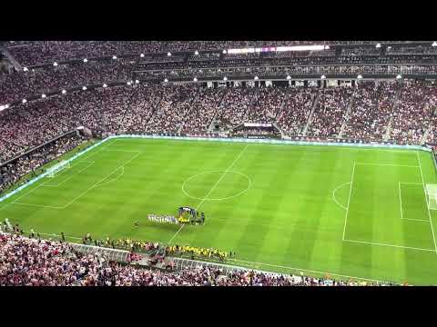 Impresionante entrada para el Barcelona Vs Real Madrid en Las Vegas.