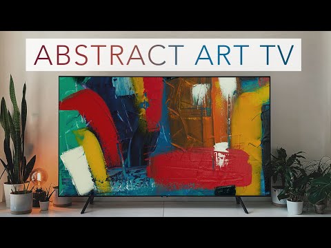 TV Art Slideshow | Abstract Art Slideshow for your TV | 1hour of 4K HD Paintings #8