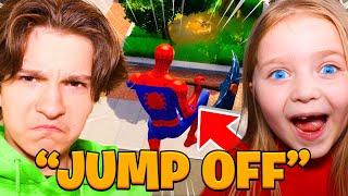 I Let My 7 Year Old Sister Control My Fortnite Game…
