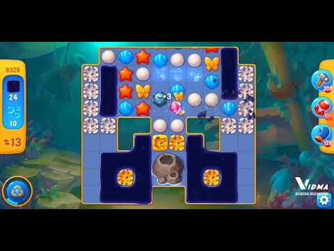 Fishdom. 8326 level no boosters and diamonds. 17 moves