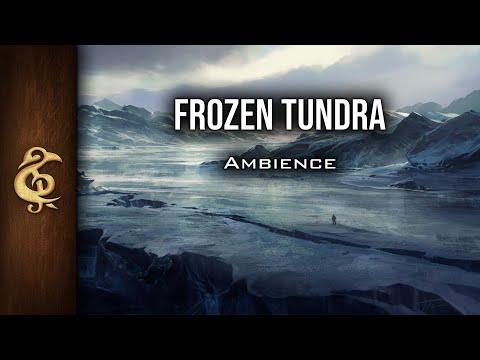 Frozen Tundra | Arctic Ambience | 1 Hour #dnd