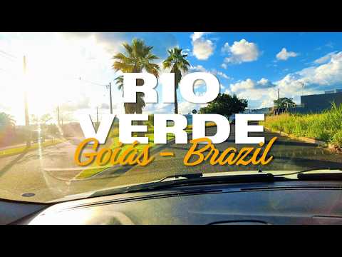 DRIVING GOIÁS BRAZIL IN 4K ASMR | BEST NEIGHBORHOODS OF RIO VERDE | AGROBUSINESS CAPITAL