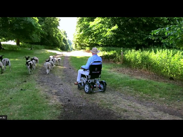Freedom A08L Electric Folding Wheelchair Video
