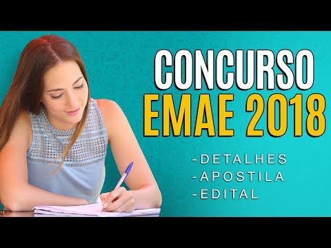 Concurso EMAE SP 2018 - Edital, Inscrição e Apostila