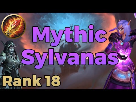 Mythic Sylvanas - Kyrian Arcane Mage PoV - Rank 18 Kill | 9.1.5 Shadowlands