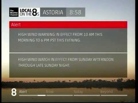 TWC IntelliSTAR- Astoria, OR- Feb. 15, 2014- 8:58AM PST
