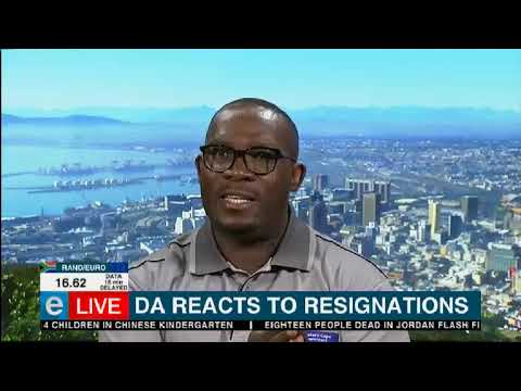 DA reaction to resignations