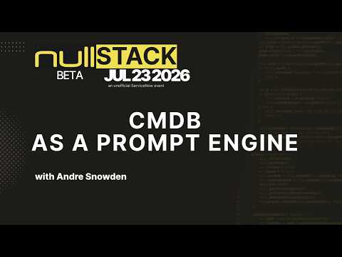 Transforming Queries into Conversational Search ("CMDB as a Prompt Engine)