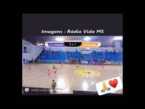 Gol de Kauã Lopes, atleta revelação indígena de Miranda